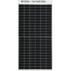 Módulo Solar WUp-M72HLV - 535w-550w